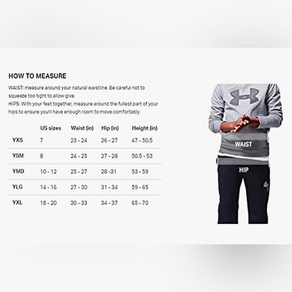 Youth, Under Armour, “Brawler 2.0”, Loose-Fit, Drawstring Sweatpants. Size Med. - Picture 6 of 8